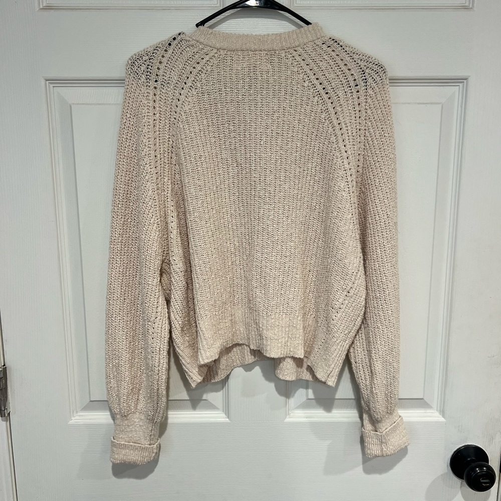 Universal Thread Beige Button-Up Cardigan - Picture 4 of 4